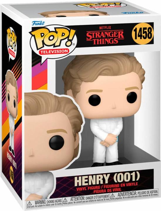 Actual product image Funko Stranger Things POP! TV Vinyl Figure Henry 001 9 cm