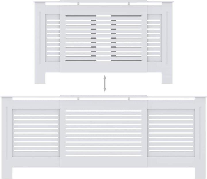 Image du produit vidaXL Heizkörperverkleidung