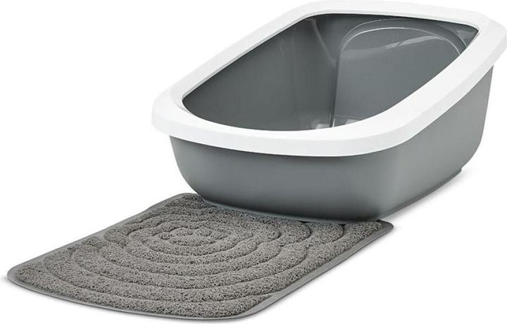 Actual product image Savic Cat litter box with rim ASEO JUMBO (Cat litter tray open)
