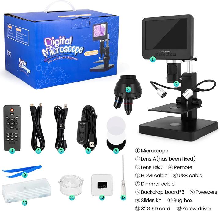 Produktbild Andonstar Digitales Mikroskop