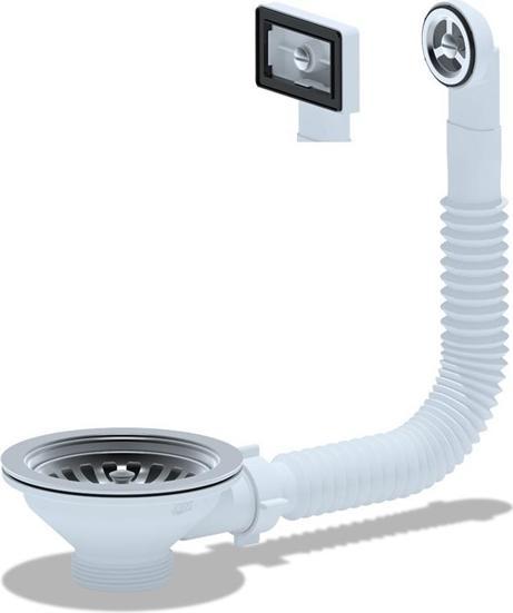 Ani Plast Overflow 1½ With To Bodies (Überlaufgarnitur, 1 1/2“)