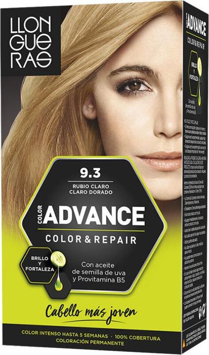 Image du produit Llongueras COLOR ADVANCE #9,3-rubio claro claro dorado (9.3)