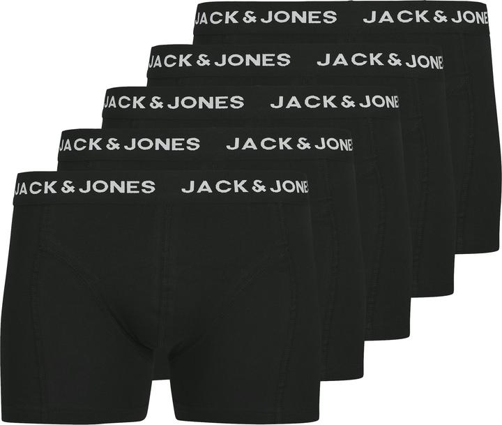Jack & Jones Jacanthony Trunks 5 Pack Ln (M, 5-pack)