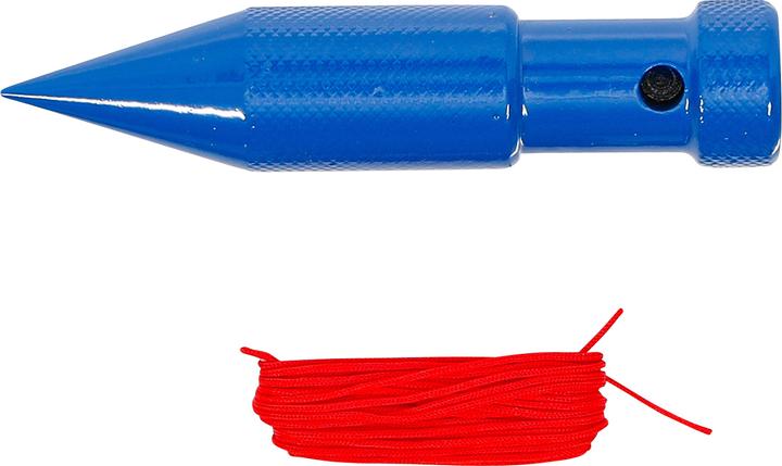 Actual product image BGS Plumb Line Set with Cord 200 g 6 m