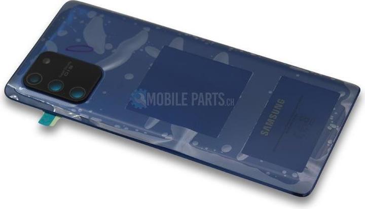Actual product image Samsung Original Galaxy S10 Lite back cover Prism Blue (Samsung Galaxy S10 Lite)