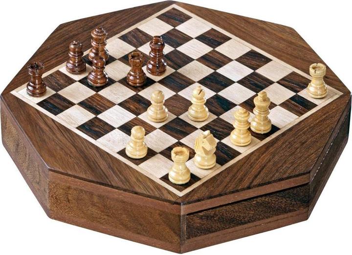 Actual product image Philos Travel chess octagon field