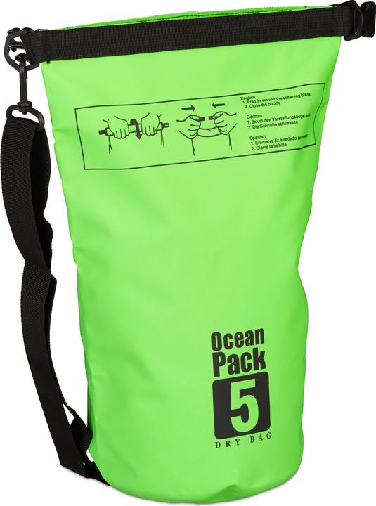 Actual product image Relaxdays Waterproof 5L Dry Bag (5 l)
