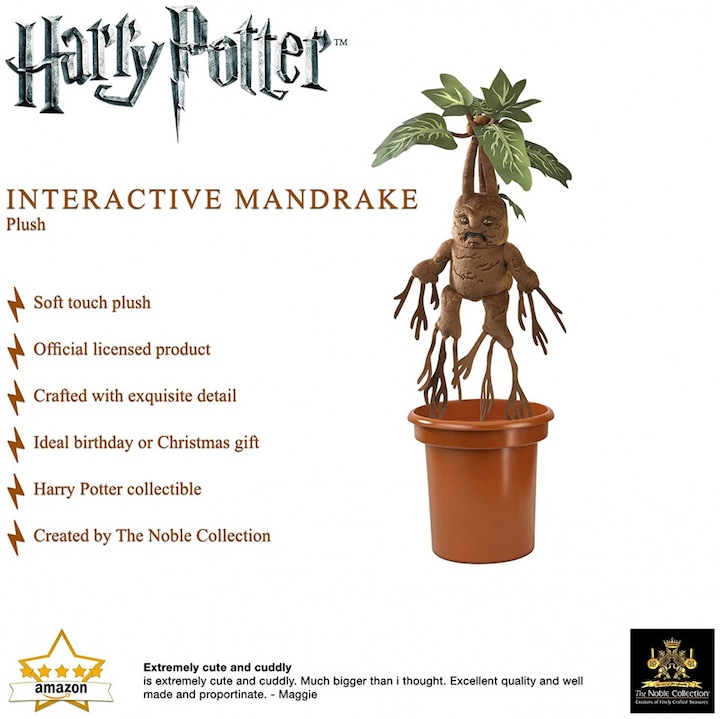 Produktbild Noble Collection Harry Potter: Ferngesteuerte Alraune
