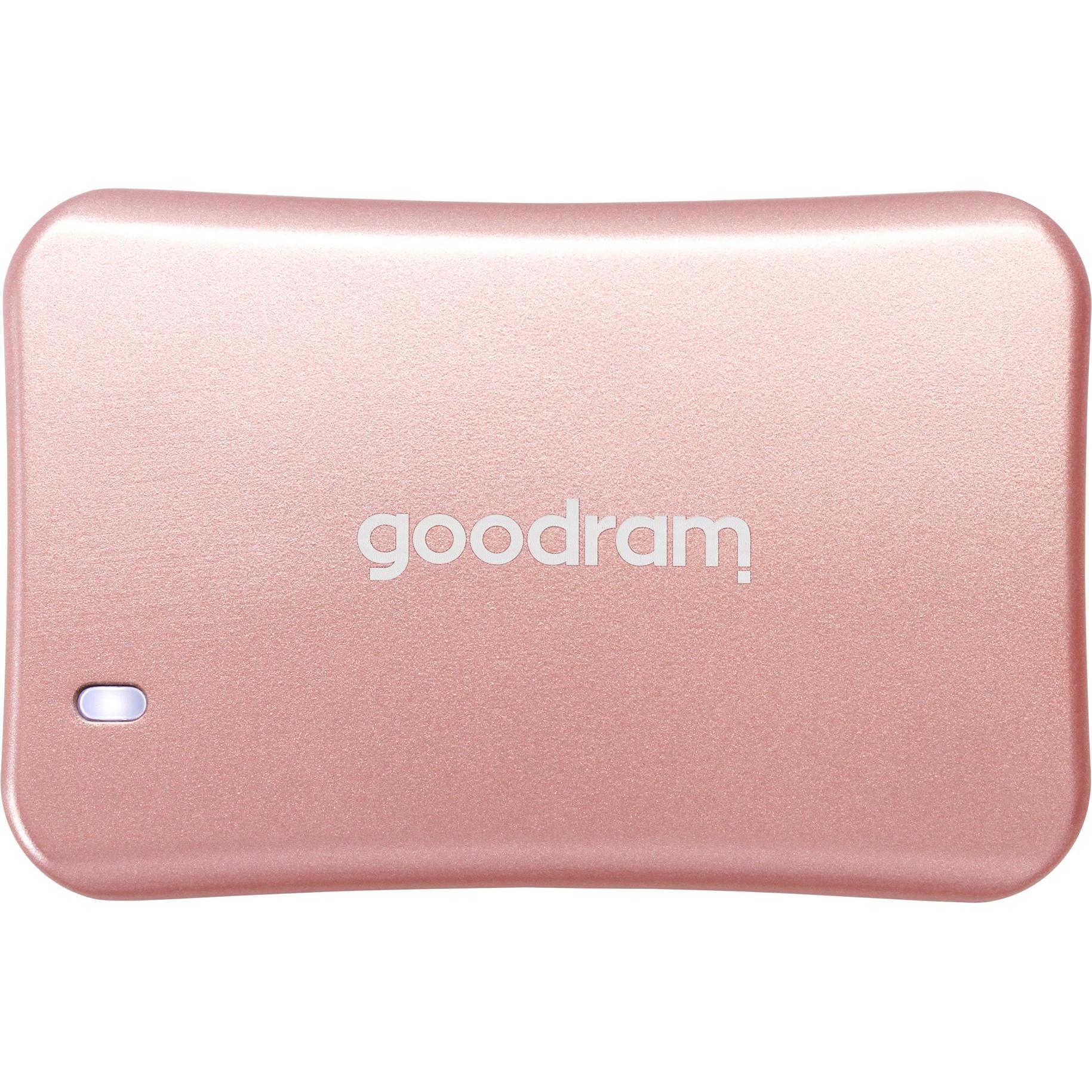 Goodram SSDPR-HX200-2K0-RG (2000 GB), Externe SSD, Rosa