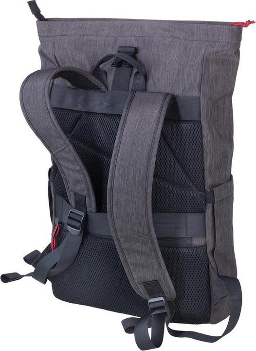 Actual product image Troika BUSINESS ROLL TOP Roll Top backpack, grey/black (15 l)