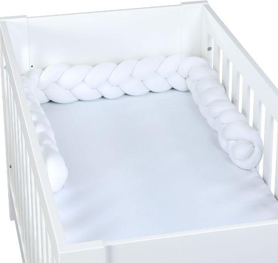 Image du produit Tobi babybay nid-serpent tressé blanc