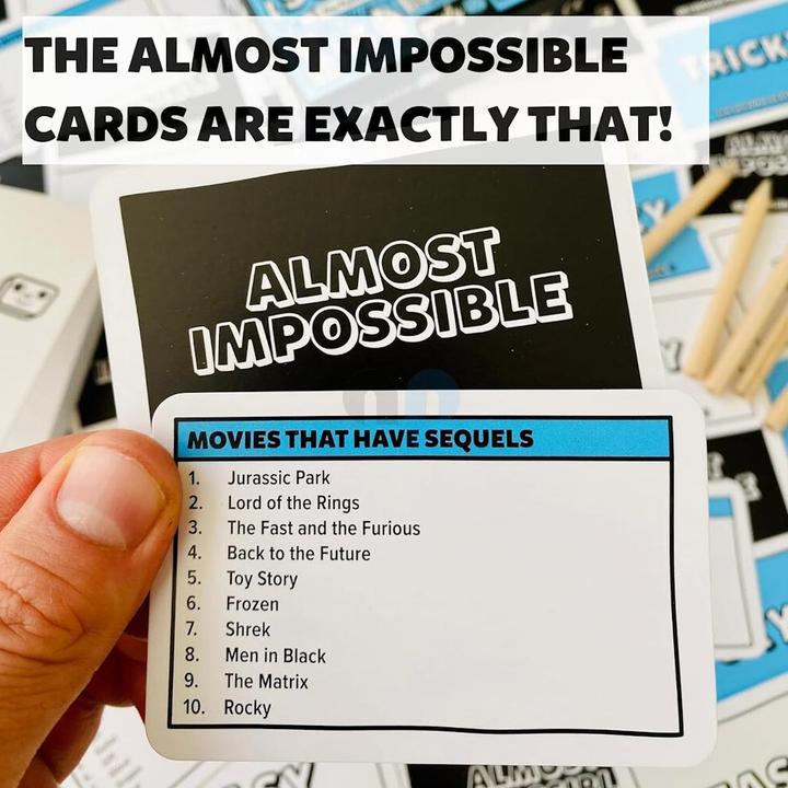 Produktbild Gamely SIX SECOND SCRIBBLES 2 - (100 New Cards) (Englisch, 2 - 8 Spieler)