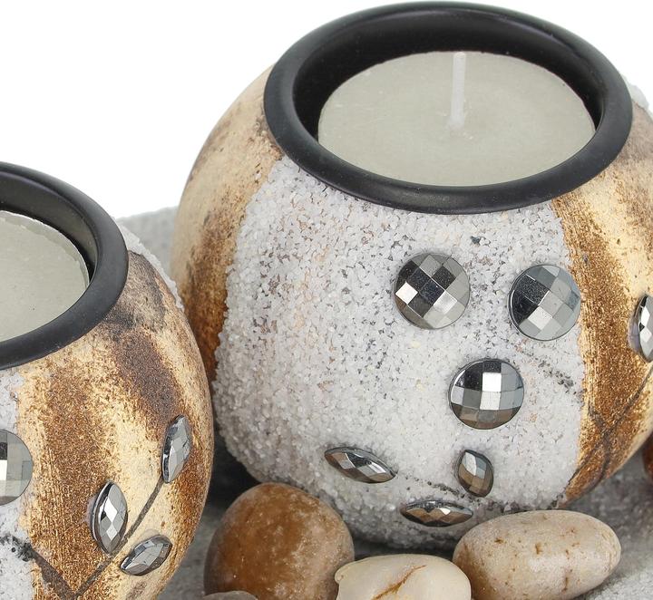 Produktbild Relaxdays Teelichthalter (38 x 14 x 7 cm)