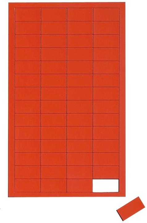 Produktbild Maul Magnetsymbole Rechteck, 56 Stück (1 x)