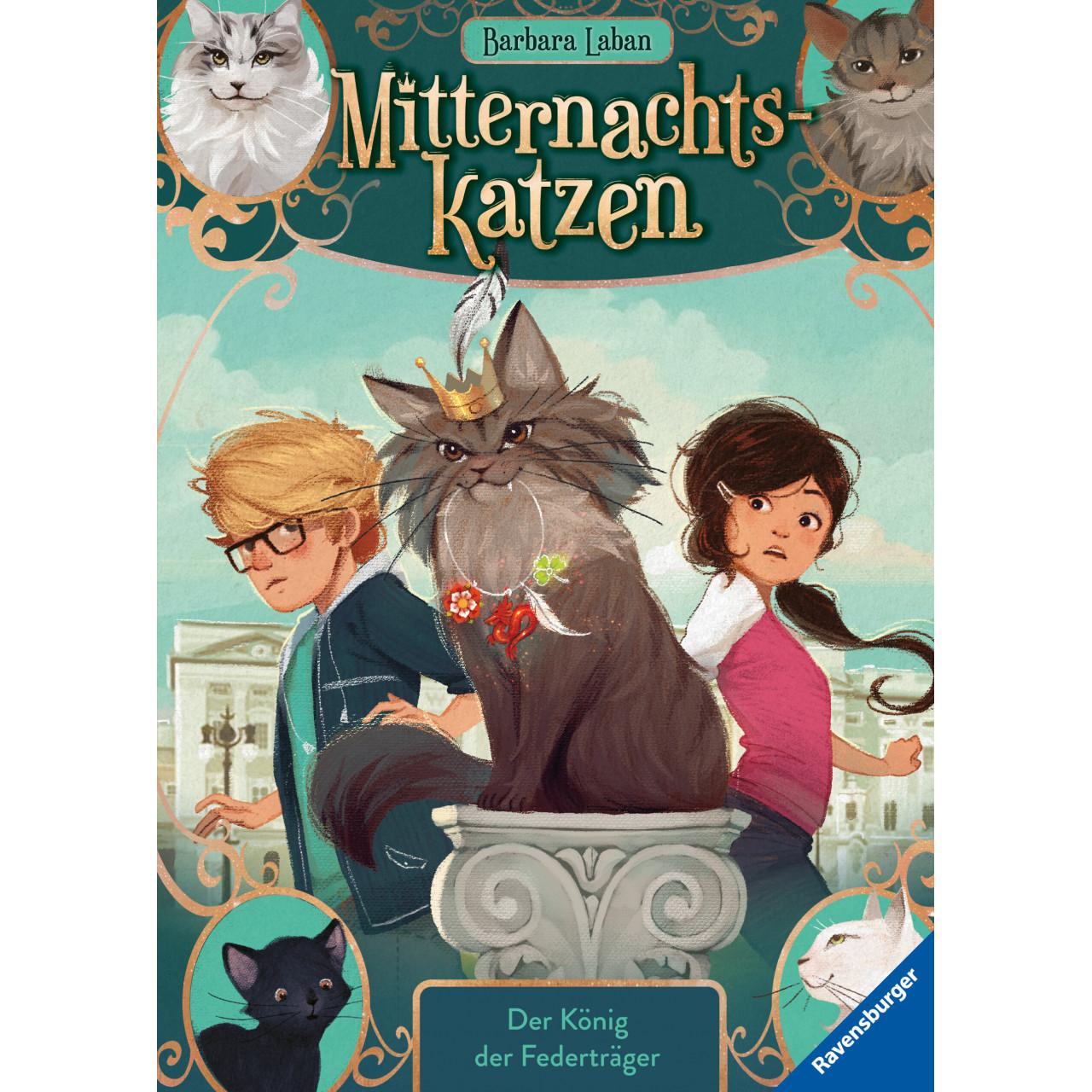 Mitternachtskatzen, Band 3: Der König der Federträger, Kinderbücher von Barbara Laban