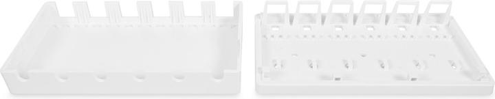 Actual product image Digitus Surface box for Keystone modules pure white 6-port