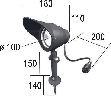 Image du produit Easy Connect Spotlight (320 lm, GU10, IP67)
