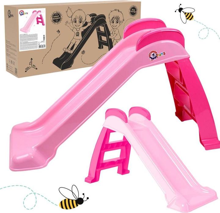 Actual product image Technok Rosa Rutsche mit Leiter