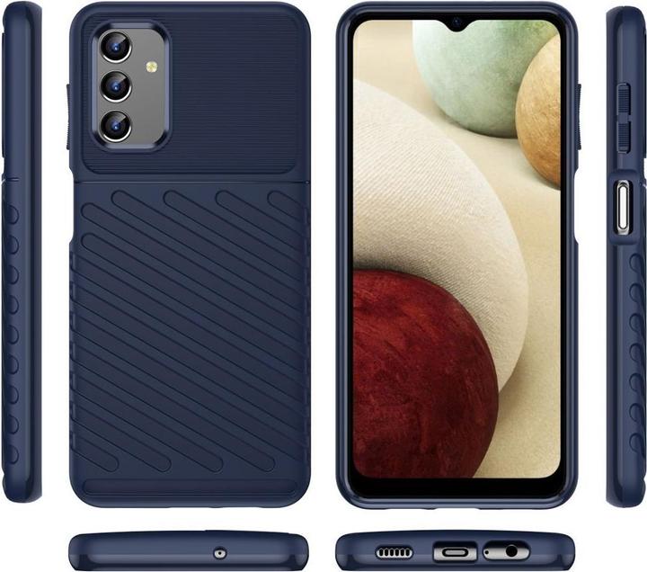 Produktbild Hurtel Thunder Case Flexibel Robuste Panzer Handyhülle TPU Schutzhülle für Samsung Galaxy A13 5G blau (Samsung Galaxy A13 5G)