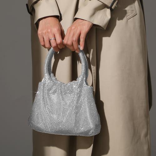 Produktbild Only-Bags.Store Abendtasche Kupplung Umhängetasche kleine Pailletten Handtasche Umhängetasche Kettentasche für