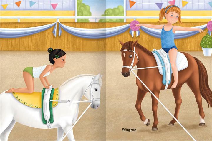 Produktbild Erstes Stickern Anziehpuppen – Reiterhof