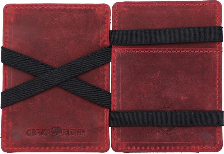 Immagine prodotto Greenburry Portafoglio Magic vintage RFID in pelle 10 cm