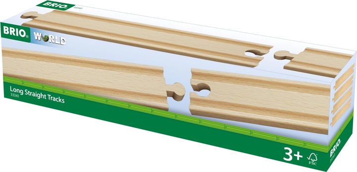 Actual product image Brio Long straight tracks