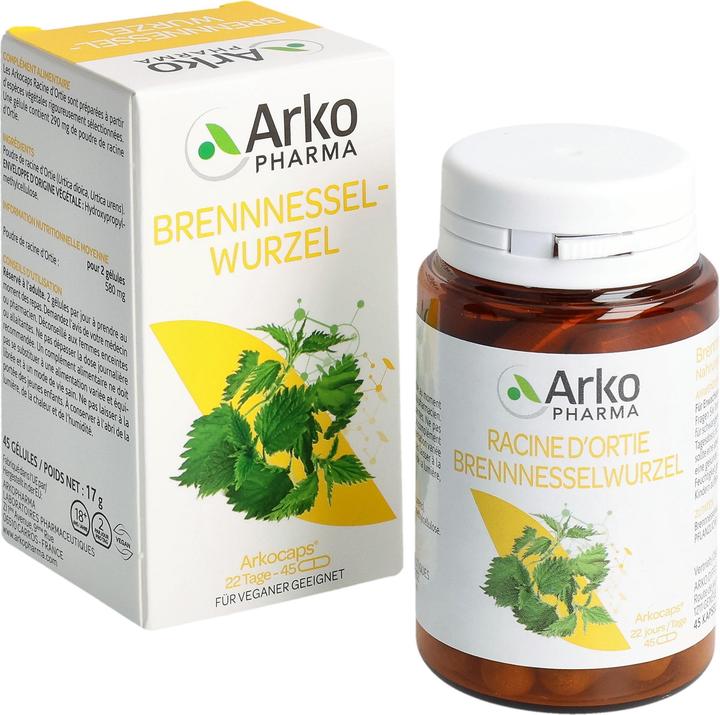 Actual product image Arkopharma Nettle root (45 pcs., Capsules, 141.12 ml)