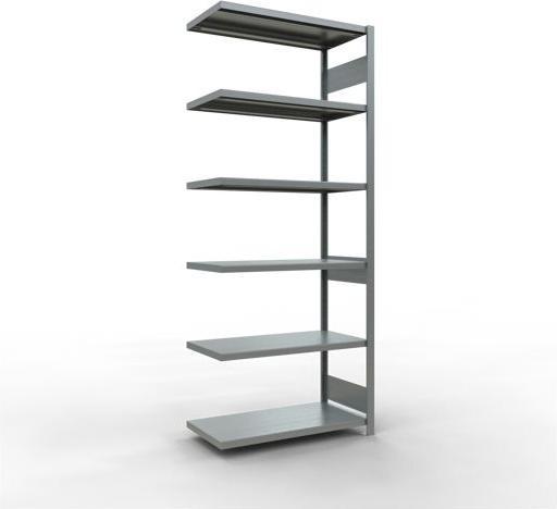 Actual product image Schulte Lagertechnik MULTIplus250 boltless add-on bay system with length bolts