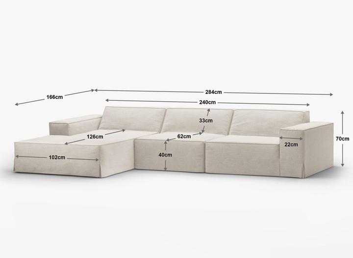 Produktbild Micadoni Jodie (Ecksofa)