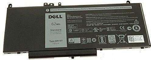 Dell Notebook-Akku ersetzt Original-Akku 6MT4T, 7V69Y, 451-BBUQ, 79VRK 7.6 V 8100 mAh (6 Zellen, 8100 mAh)