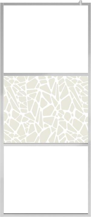 Produktbild vidaXL Duschwand (80 cm, 80 cm, 195 cm)