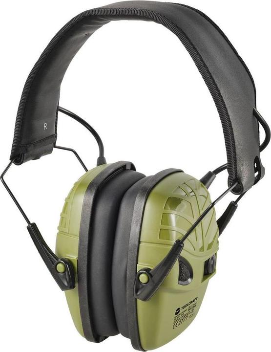 Actual product image Toolcraft TO-8701221 Audio input earmuffs 29 dB 1pc. (1 x)
