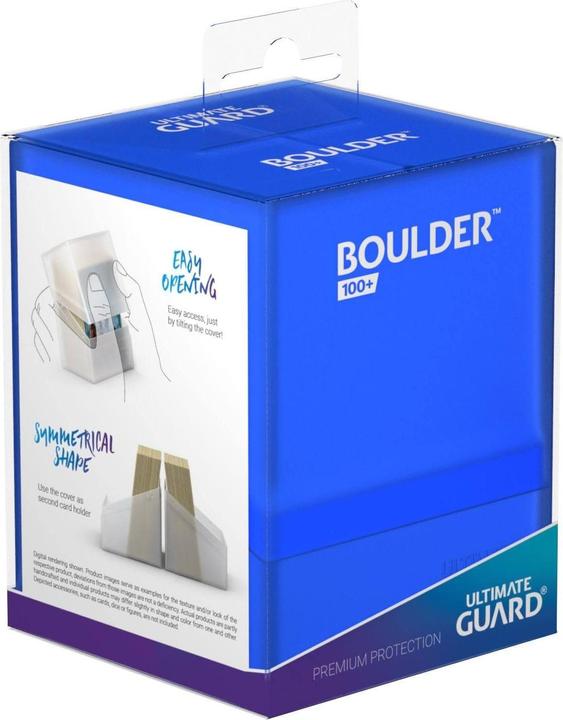 Produktbild Ultimate Guard Kartenbox Boulder Deck Case Standardgrösse 100+ Sapphire