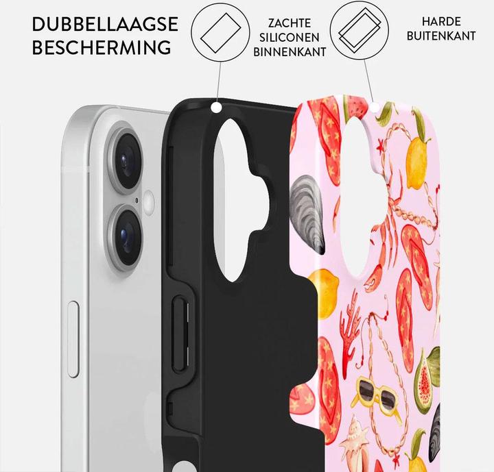 Actual product image Burga Tough MagSafe Case Apple iPhone 16 - Bajo El Sol (Apple iPhone 16)