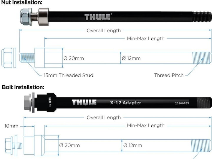 Image du produit Thule Maxle M12