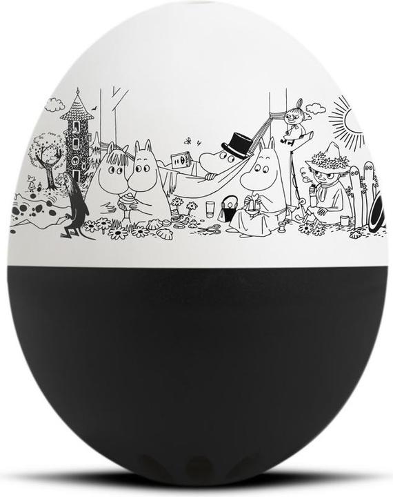 Produktbild PiepEi Singende Eieruhr Mumin Schwarz-Weiss