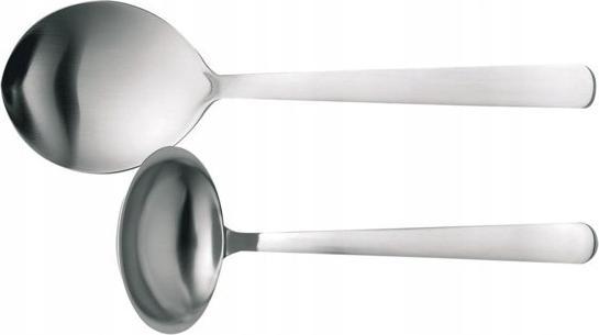 Actual product image Fiskars Serving cutlery, 2-piece, quality steel, silver/matt, Functional Form, 1002959 (Serving spoon)
