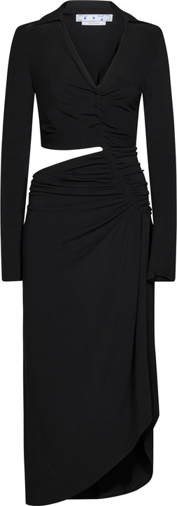 Off white Dresses Black (42)
