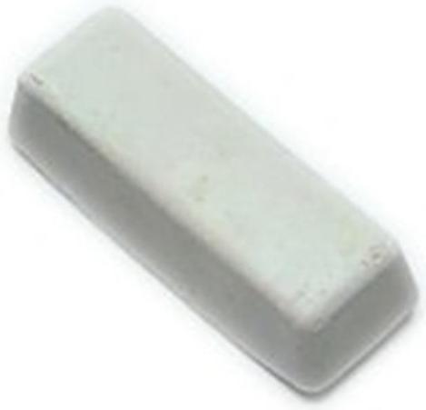 Actual product image Konjac Sponge Polervoks hvid i blok rustfri / alu