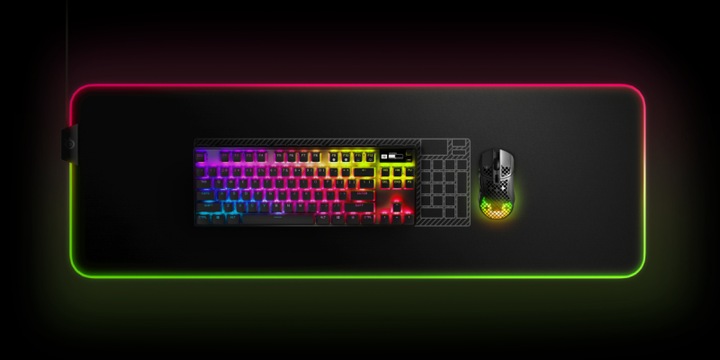 Produktbild SteelSeries Apex Pro (US, Kabellos, Kabelgebunden)