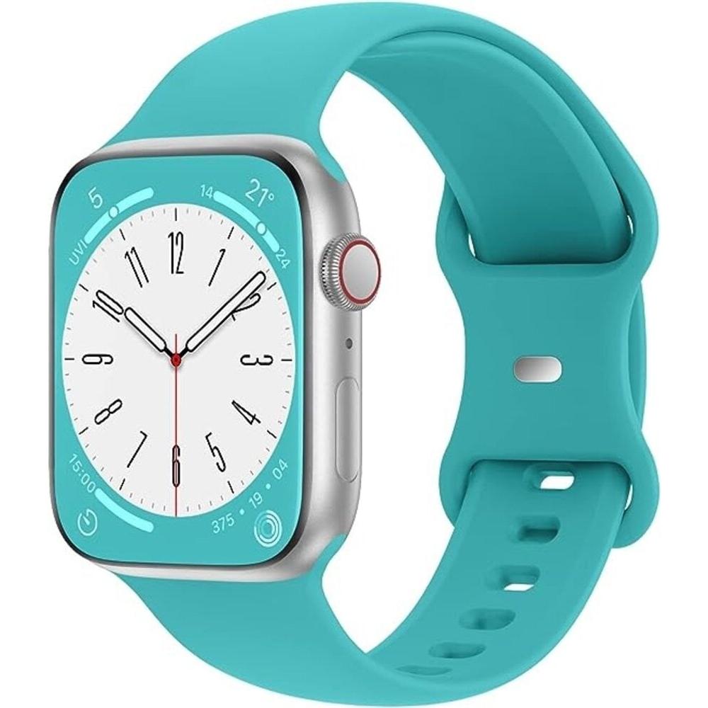 Strap-it Armband (Silikon, Apple Watch), Uhrenarmband