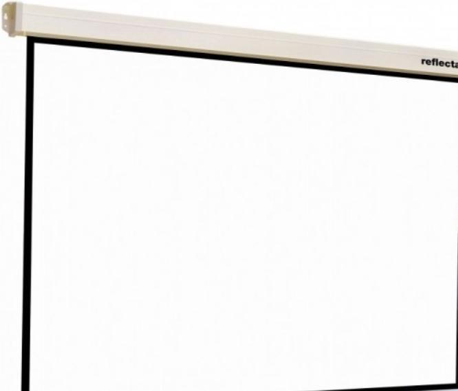 Immagine prodotto Reflecta Tenda a rullo Crystal-Line - schermo - montaggio a soffitto possibile, adatto al montaggio a parete (78.74", 1:1)