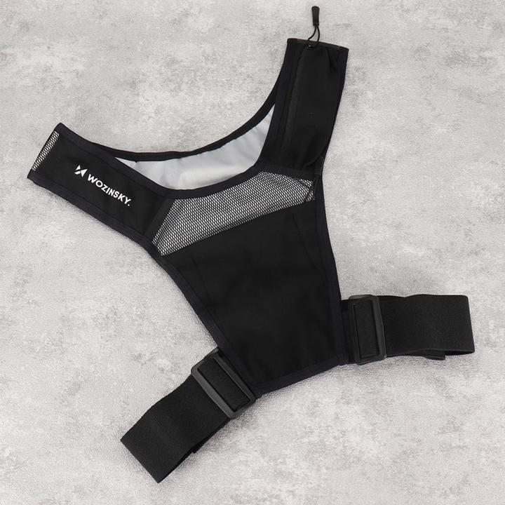 Produktbild Wozinsky WKDB1 reflektierende Laufweste – schwarz (One Size)