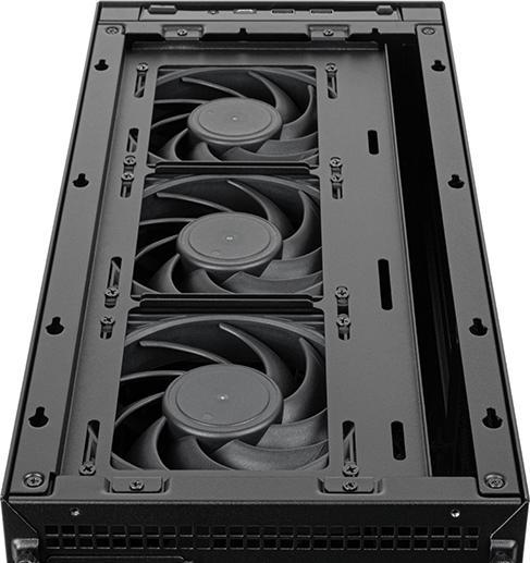 Actual product image Silverstone SST-SG17B (black) (mATX, Mini-ITX, Mini-DTX)
