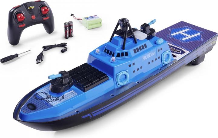 Immagine prodotto Carson Barca della polizia RC 2.4G 100% RTR