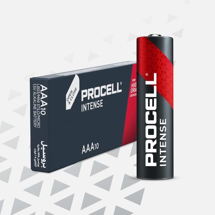 Produktbild Duracell Batterie Alkaline, Micro, AAA, LR03, 1.5V (10 Stk., AAA, 1236 mAh)