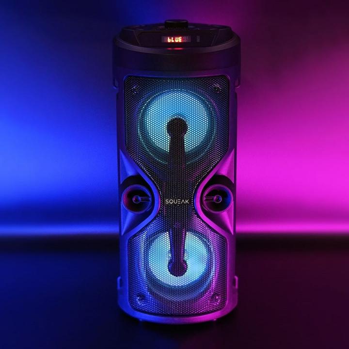 Actual product image Squeak Głośnik Karaoke Harmony Bluetooth 5.0 Radio Fm Microsd Aux USB Sq1004 (8 h)