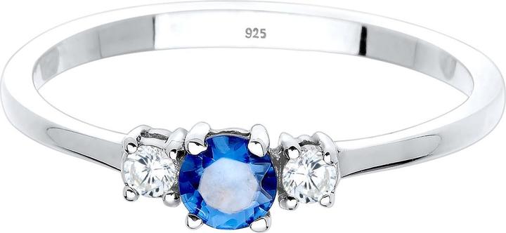 Immagine prodotto Elli Anello Anello di fidanzamento con zirconi in argento 925 (54, 925 Argento)