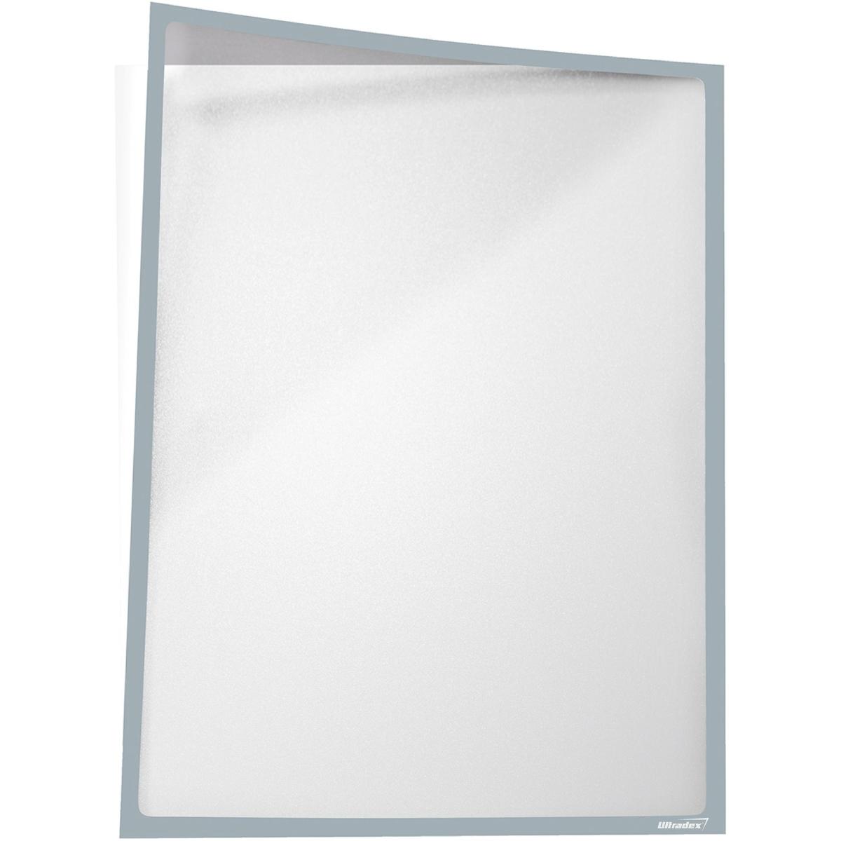 Ultradex, Informationsschild, Infotasche magnetisch für DIN A3 435x312mm VE=1 Stück grau